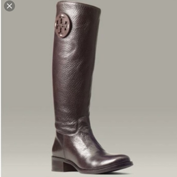 Tory Burch Shoes - Brown leather Tory Burch riding boots